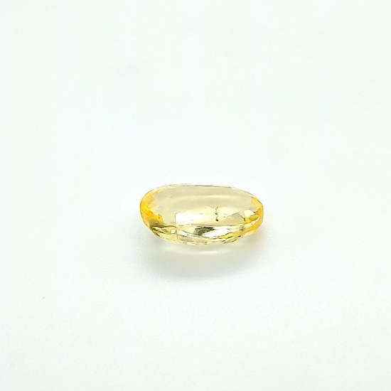 Yellow Sapphire (Pukhraj) 4.97 Ct Good quality